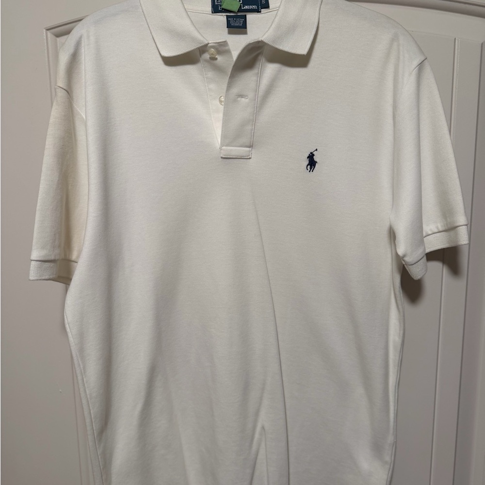 Polo by Ralph Lauren Men's Classic White Polo Shirt